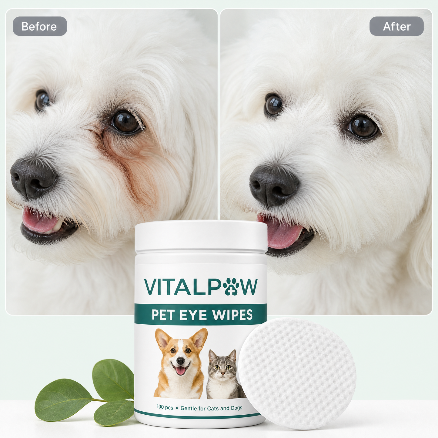 VitalPaw™ Eye Defense Wipes