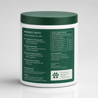 Probiotics For Gut & Digestive Health - Itching, Licking & Skin Irritation