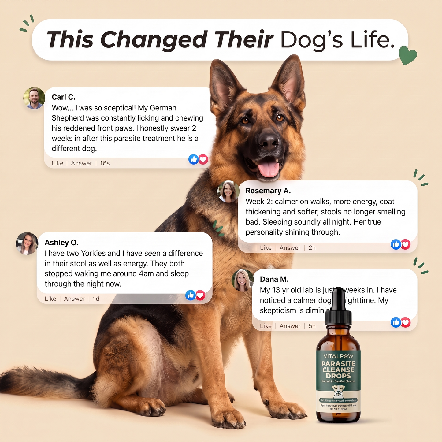 VitalPaw Parasite Cleanse Drops